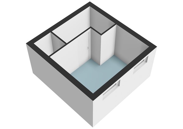 Floor plan - Kijkduinstraat 57-3, 1055 XS Amsterdam 